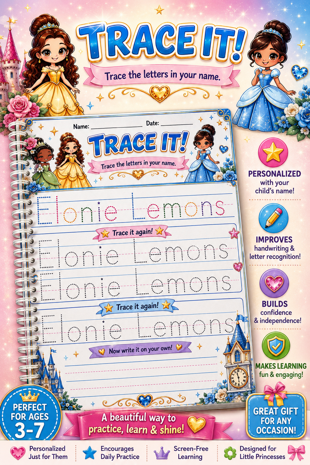 Princess Themed Busy Book