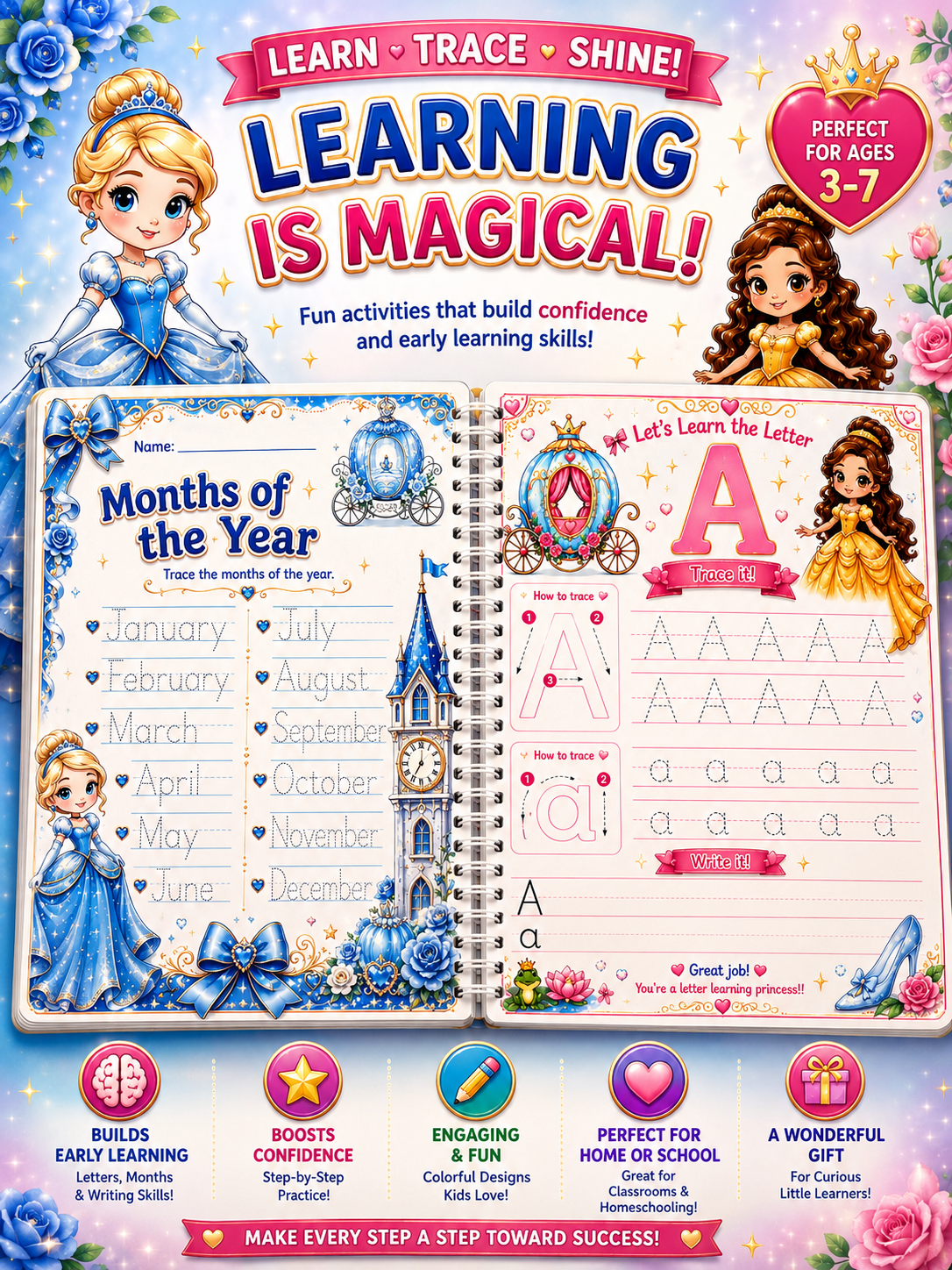 Princess Themed Busy Book