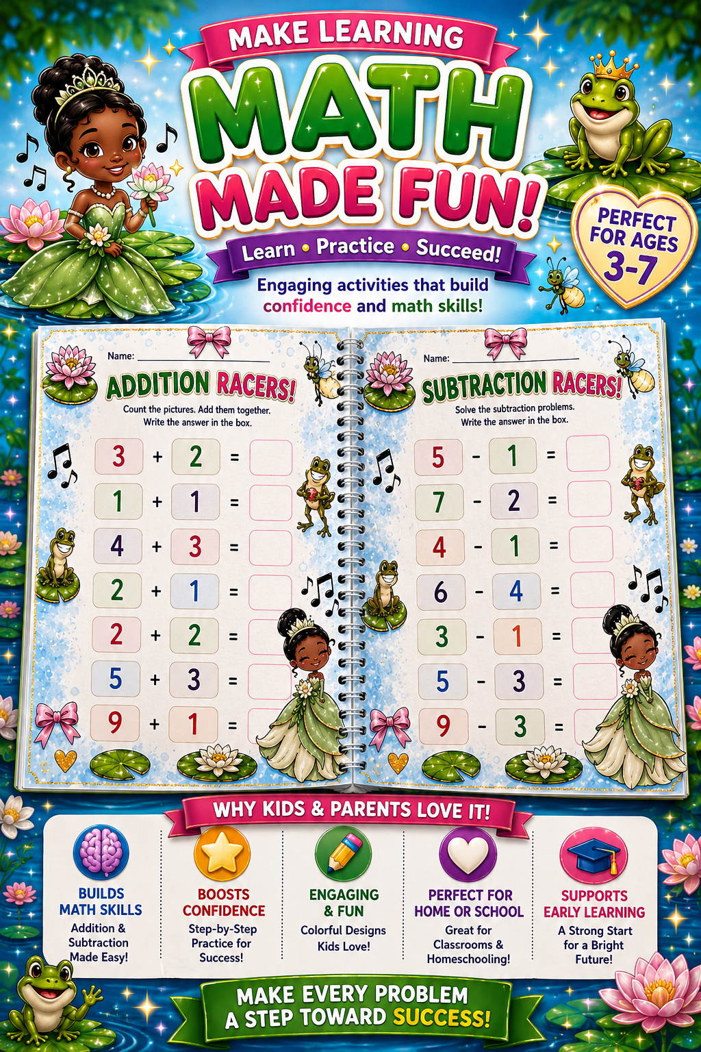 Princess Themed Busy Book